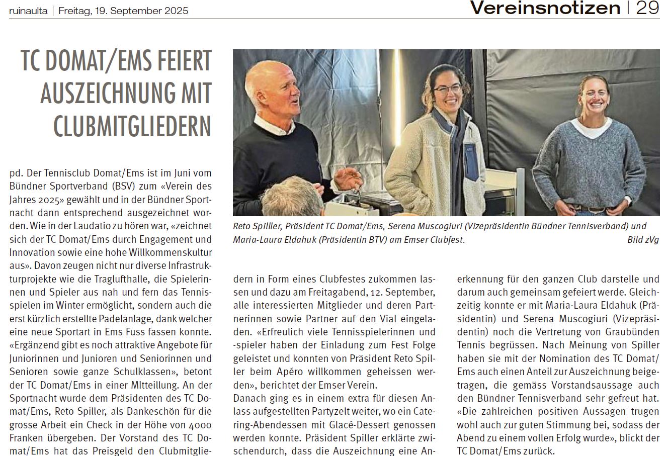 Bietrag in der Ruinaulta